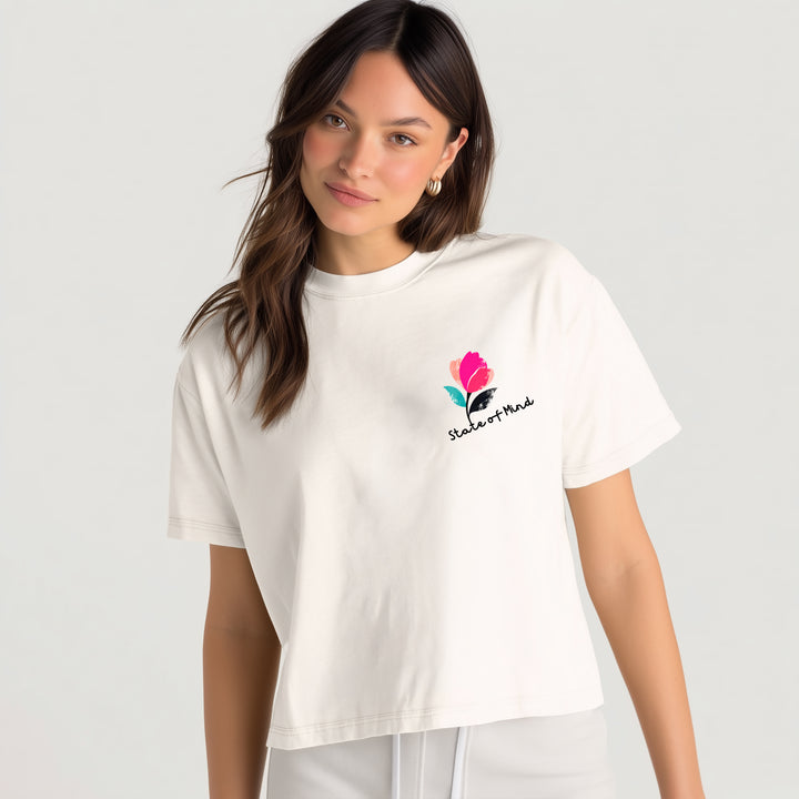 T-shirt boxy “Positive 2.0” – EVERYDAY