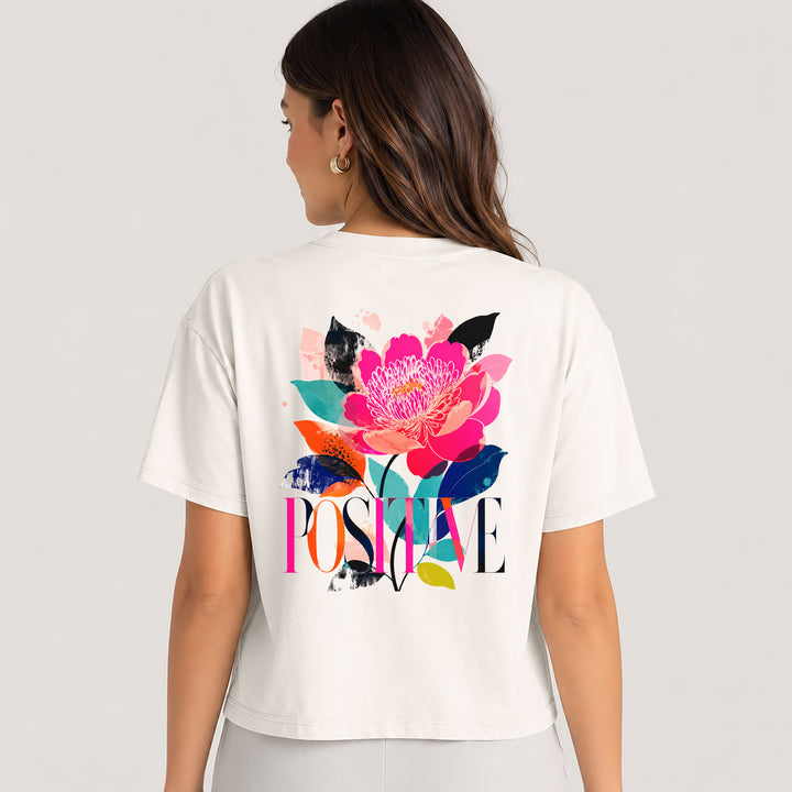 T-shirt boxy “Positive 2.0” – EVERYDAY