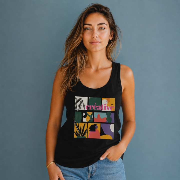 Camisole Coton Graphique - CRÉATIVE