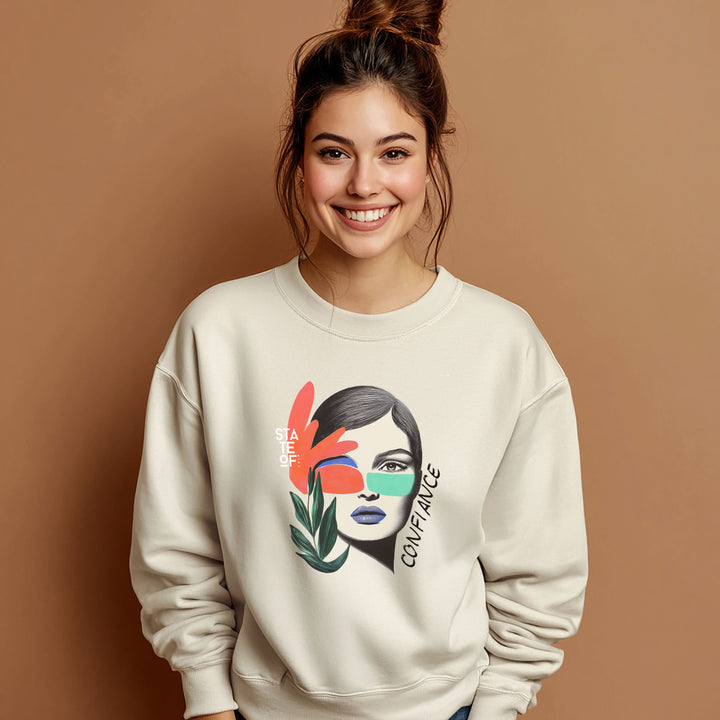 Chandail Crewneck Coton - CONFIANCE