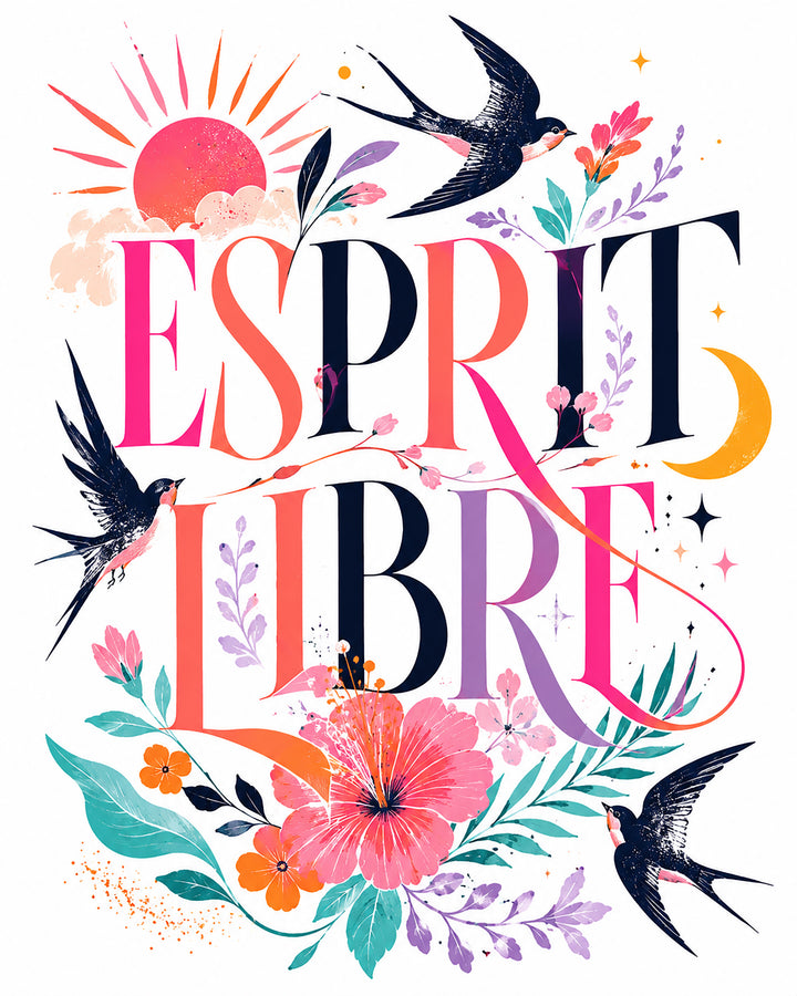 T-shirt boxy « Esprit Libre » – EVERYDAY