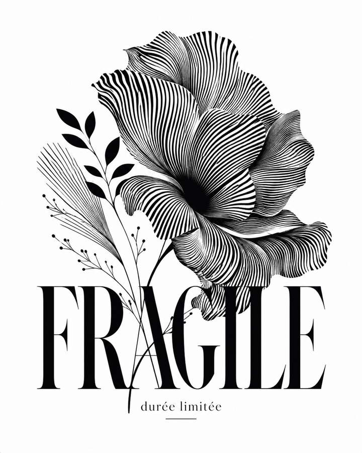 T-shirt boxy « Fragile » – EVERYDAY