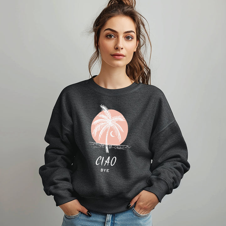 CHANDAIL EVERYDAY "Ciao Bye" | Crewneck Confort classique