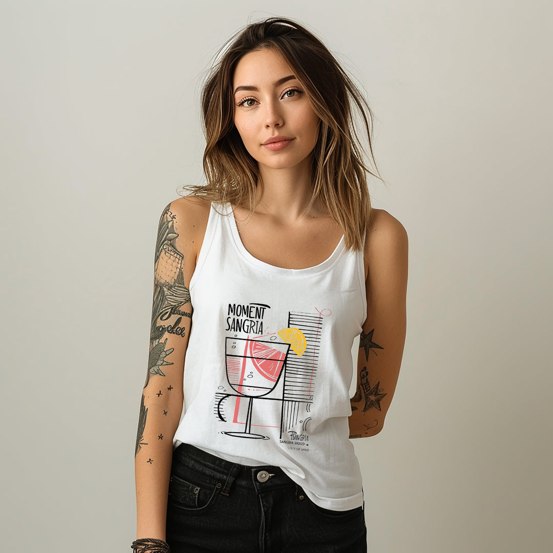 Camisole Coton Graphique - MOMENT SANGRIA x – State of Mind Brand