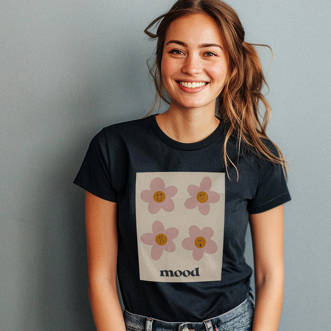 Loose Cotton T-shirt - MOOD