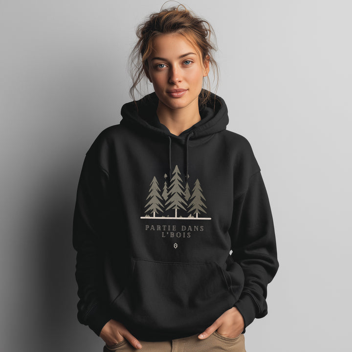 HOODIE EVERYDAY « Partie dans l’bois » – Confort classique