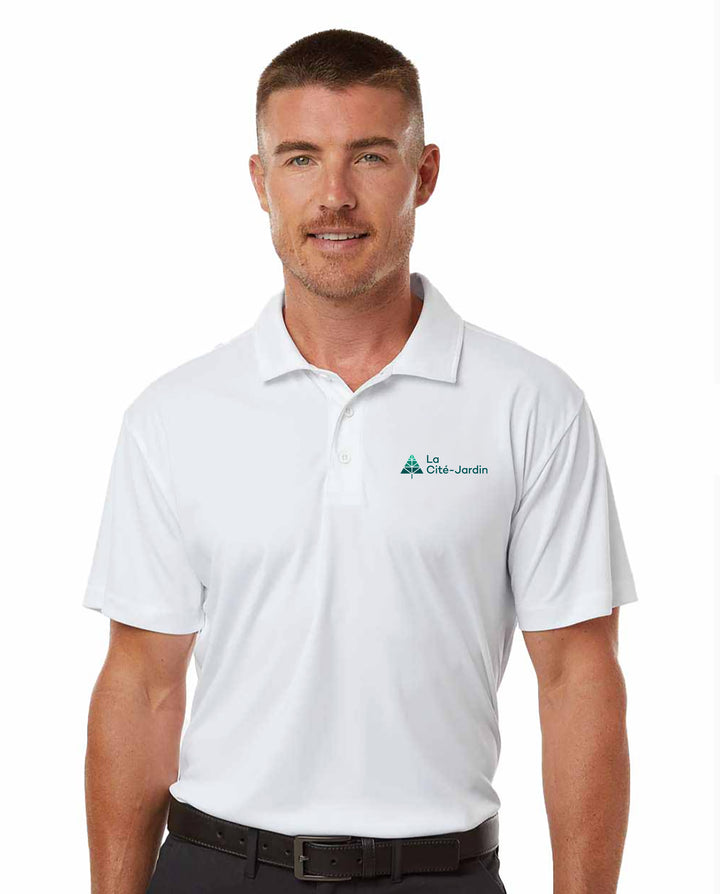 Polo de performance technique à manches courtes