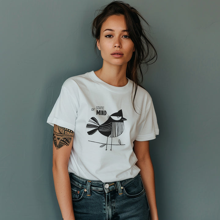 T-shirt Coton Ample - BIRD